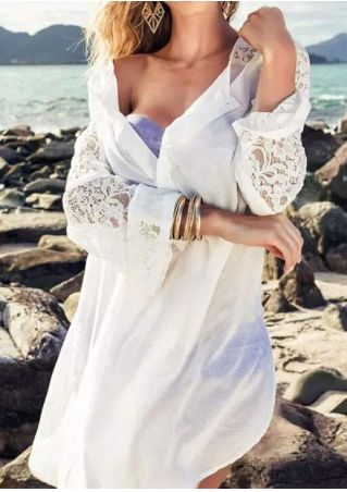 lace shoulder cover up