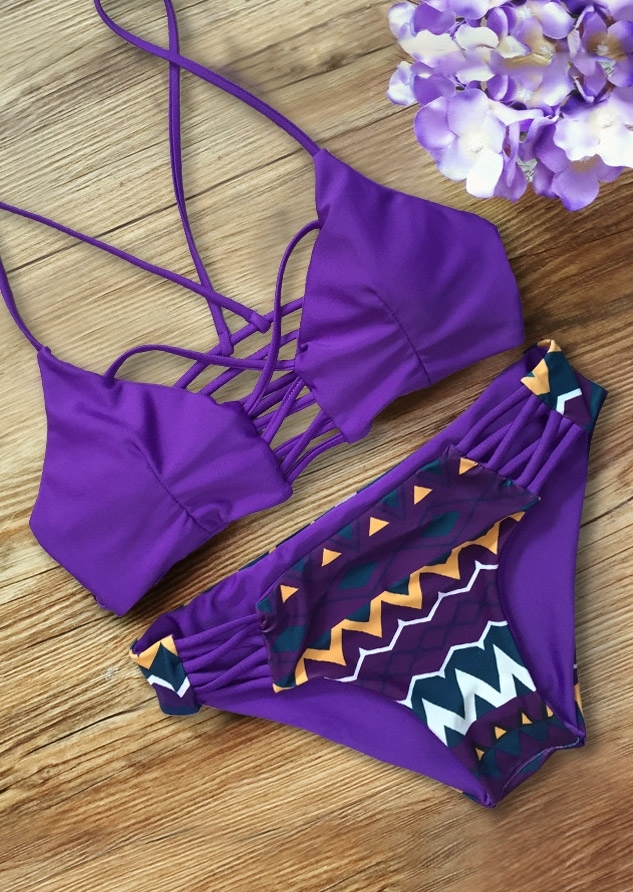 Geometric Sexy Bikini Set