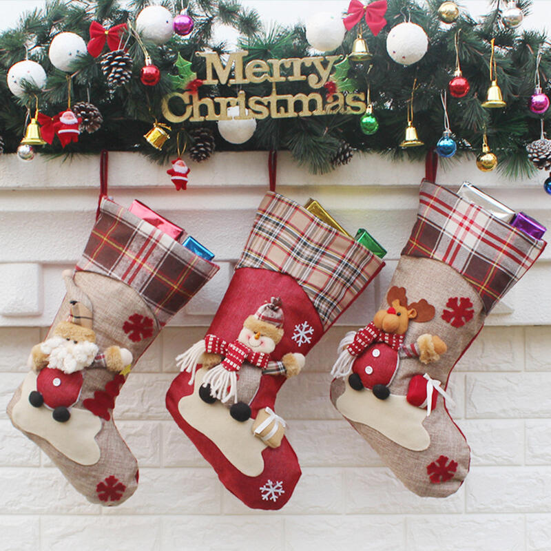 1 Piece Christmas Santa Claus Snowman Reindeer Sock Gift Holder, Pattern1, 484280
1 Piece Christmas Santa Claus Snowman Reindeer Sock Gift Holder, Pattern1, 484280
