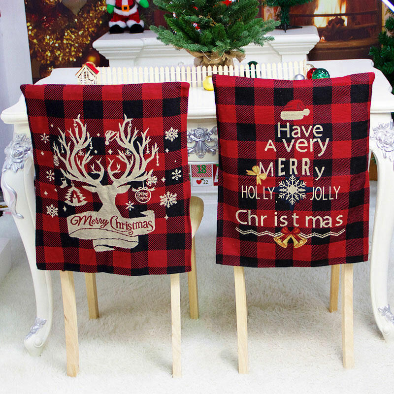 Christmas Buffalo Plaid Reindeer Letter Graphic Chair Cover, Pattern2, 486158
Christmas Buffalo Plaid Reindeer Letter Graphic Chair Cover, Pattern2, 486158