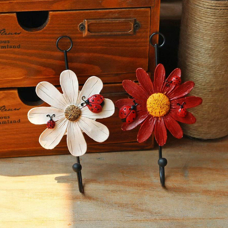 Decorative Sunflower Daisy Ladybug Resin Practical Hanger Hook, Beige;red;yellow, 490271
Decorative Sunflower Daisy Ladybug Resin Practical Hanger Hook, Beige;red;yellow, 490271