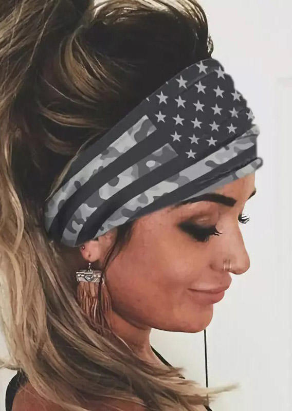 American Flag Camouflage Elastic Yoga Sports Wide Headband, Pattern1;pattern2, 503165
American Flag Camouflage Elastic Yoga Sports Wide Headband, Pattern1;pattern2, 503165