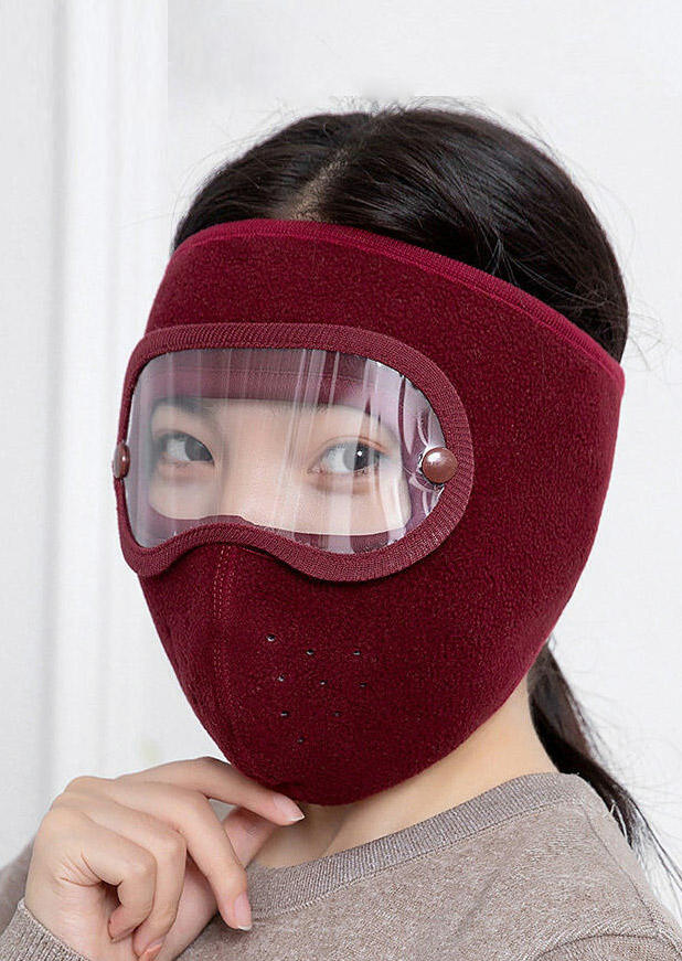 Winter Cycling Warm Full Face Cover Bandana with Eye Shield, Gray;burgundy, 490795
Winter Cycling Warm Full Face Cover Bandana with Eye Shield, Gray;burgundy, 490795