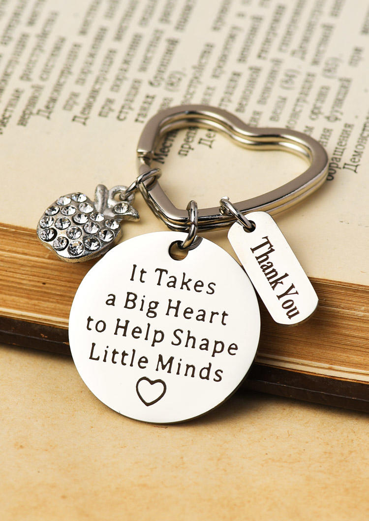 It Takes A Big Heart To Help Shape Little Minds Back To School Keychain, Pattern1, 512139
It Takes A Big Heart To Help Shape Little Minds Back To School Keychain, Pattern1, 512139