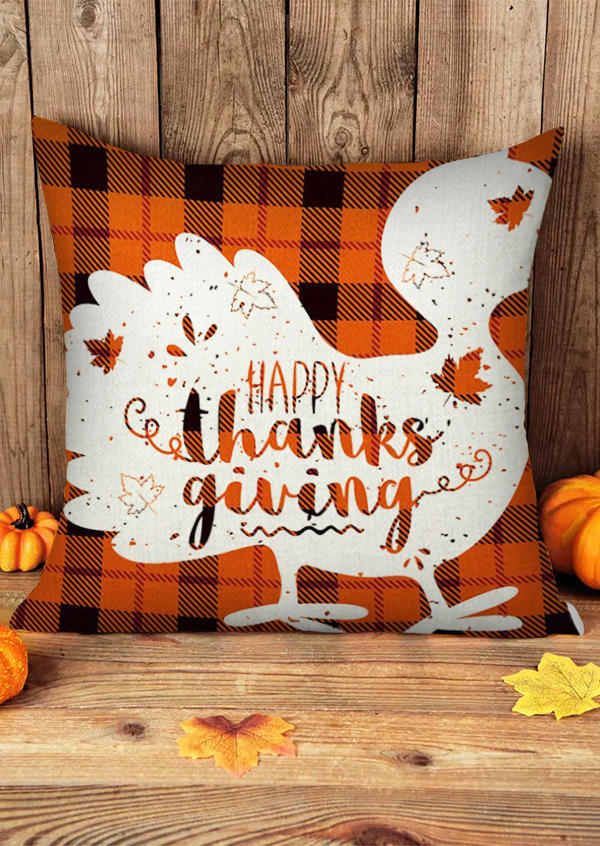 Thanksgiving Turkey Maple Leaves Pillowcase without Pillow, Pattern2, 517111
Thanksgiving Turkey Maple Leaves Pillowcase without Pillow, Pattern2, 517111