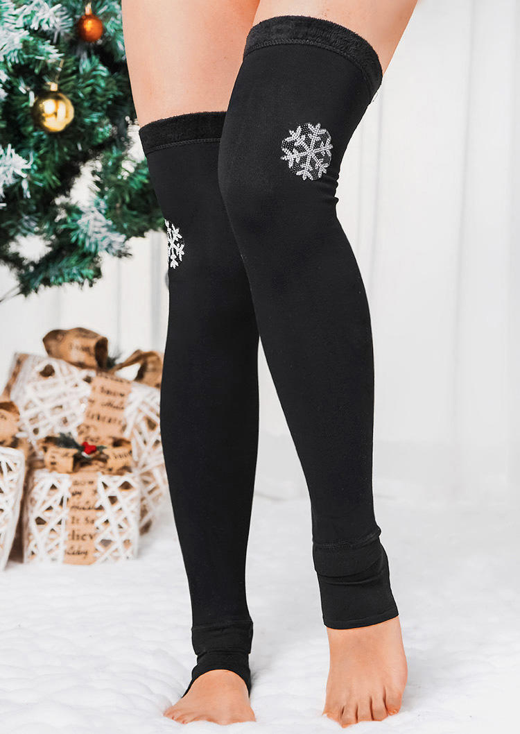 Christmas Bowknot Snowflake Thickened Velvet Leg Warmers Socks, Pattern2, 522522
Christmas Bowknot Snowflake Thickened Velvet Leg Warmers Socks, Pattern2, 522522
