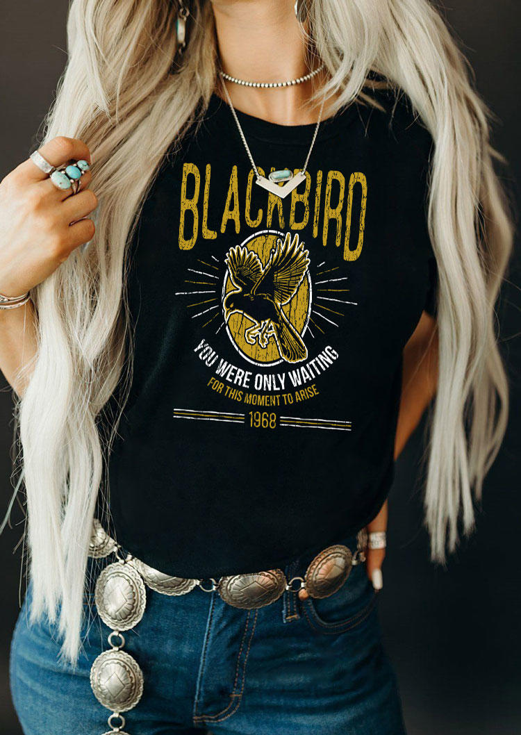 Blackbird You Were Only Waiting For This Moment To Arise 1968 T-Shirt Tee - Black, SCM004420
Blackbird You Were Only Waiting For This Moment To Arise 1968 T-Shirt Tee - Black, SCM004420