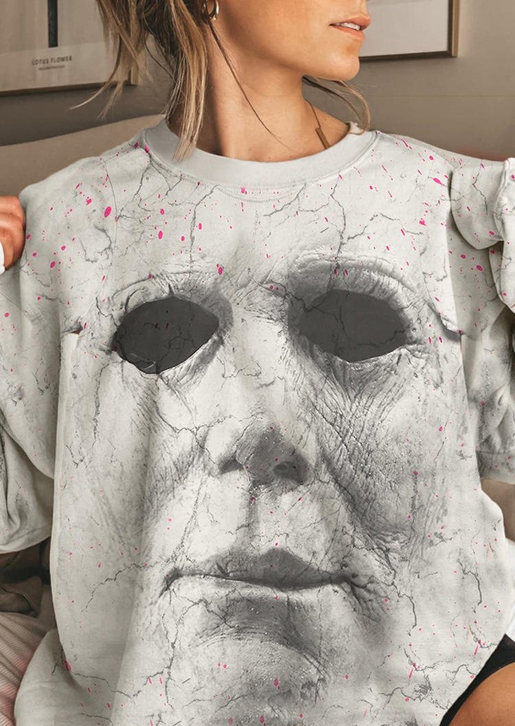 Halloween You Can't Kill The Boogeyman Pullover Sweatshirt - Light Grey, Gray, SCM006545
Halloween You Can't Kill The Boogeyman Pullover Sweatshirt - Light Grey, Gray, SCM006545