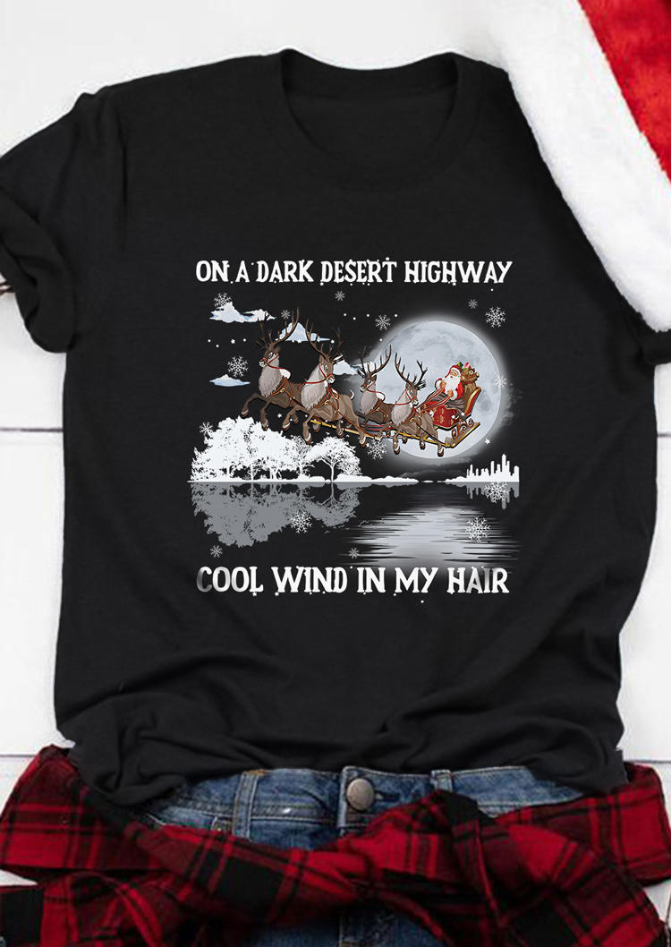 Christmas On A Dark Desert Highway Cool Wind In My Hair T-Shirt Tee - Black, SCM009180
Christmas On A Dark Desert Highway Cool Wind In My Hair T-Shirt Tee - Black, SCM009180