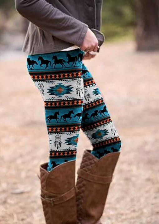 Dreamcatcher Feather Aztec Geometric Elastic Waist Skinny Leggings, Multicolor, SCM009808
Dreamcatcher Feather Aztec Geometric Elastic Waist Skinny Leggings, Multicolor, SCM009808