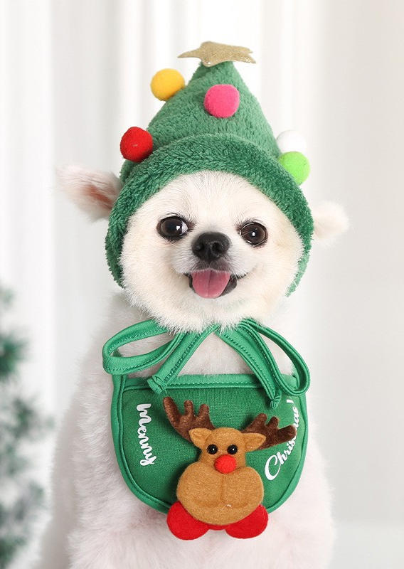 2Pcs Christmas Santa Claus Reindeer Pet Dog Hat And Scarf Set, Green;red, SCM010278
2Pcs Christmas Santa Claus Reindeer Pet Dog Hat And Scarf Set, Green;red, SCM010278