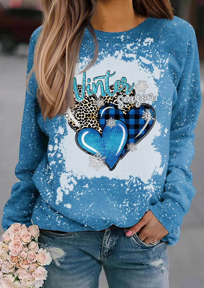 Christmas Snowflake Winter Season Leopard Plaid Sweatshirt, Multicolor, SCM021589
Christmas Snowflake Winter Season Leopard Plaid Sweatshirt, Multicolor, SCM021589