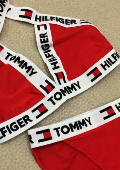 Tommy Hilfiger Printed Bikini Set - Bellelily