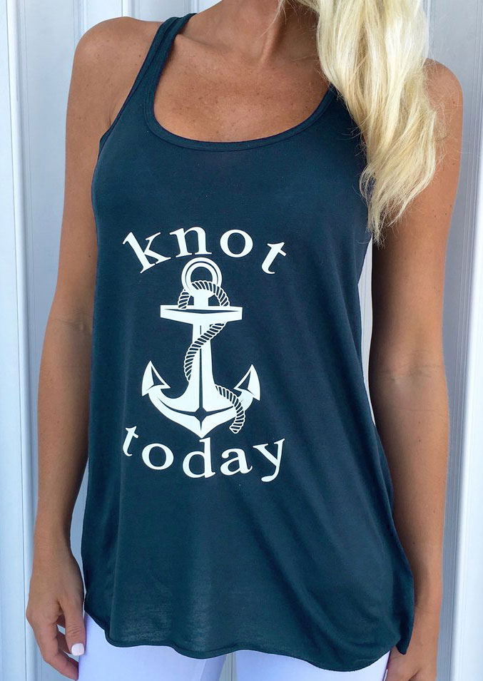 Knot Today Anchor O-Neck Tank