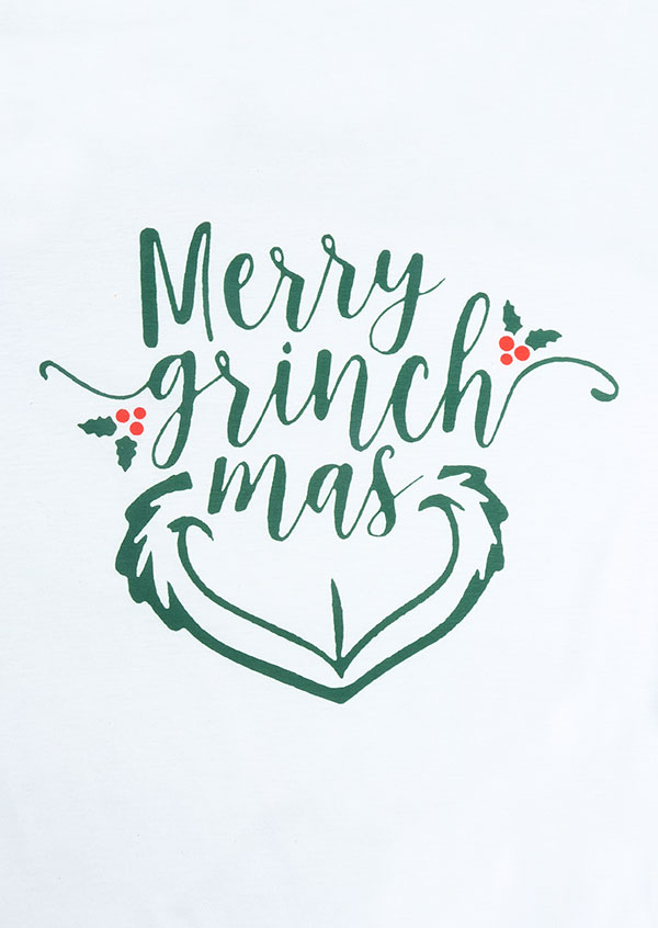 Download Christmas Merry Grinchmas Baseball T-Shirt - Bellelily