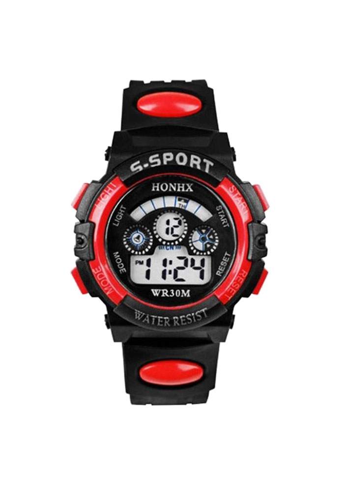 student electronic luminous waterproof sport watch