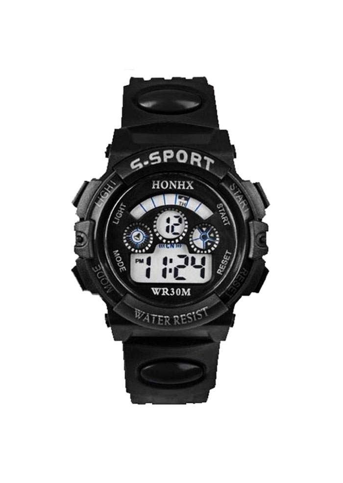 student electronic luminous waterproof sport watch