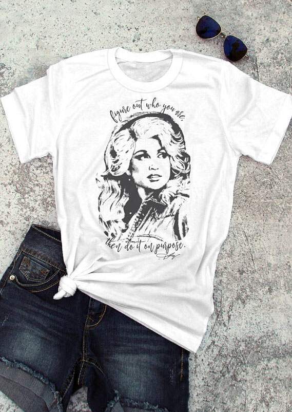 Figure Out Who You Are Dolly Parton T-Shirt - Bellelily