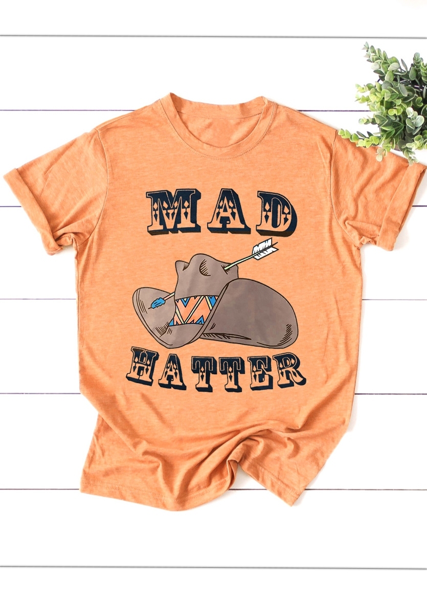 Mad Hatter Arrow O-Neck T-Shirt