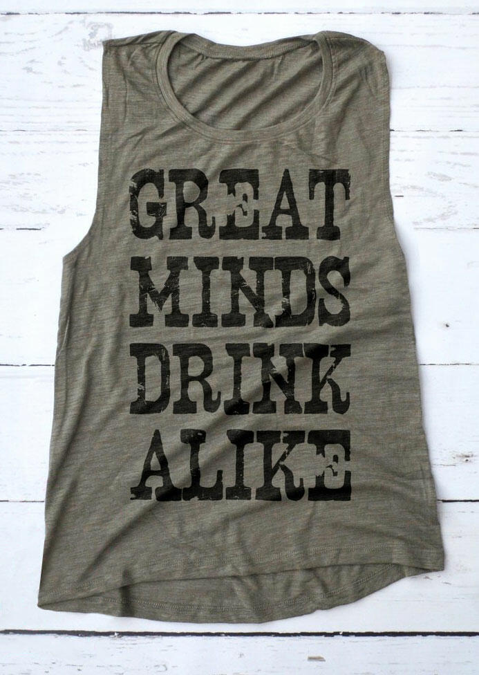 Great Minds Drink Alike Tank