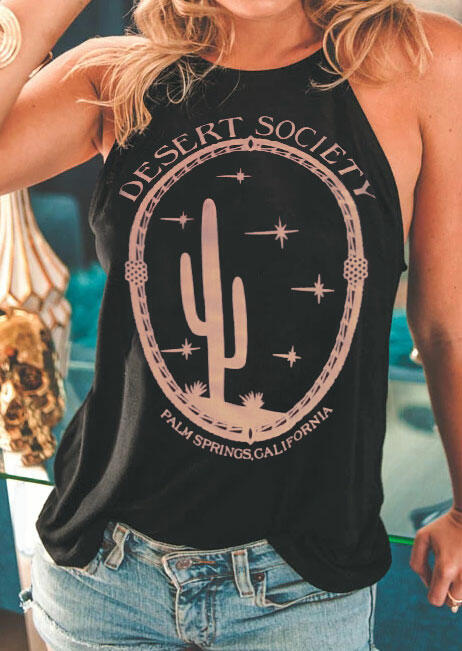 Desert Society O-Neck Tank