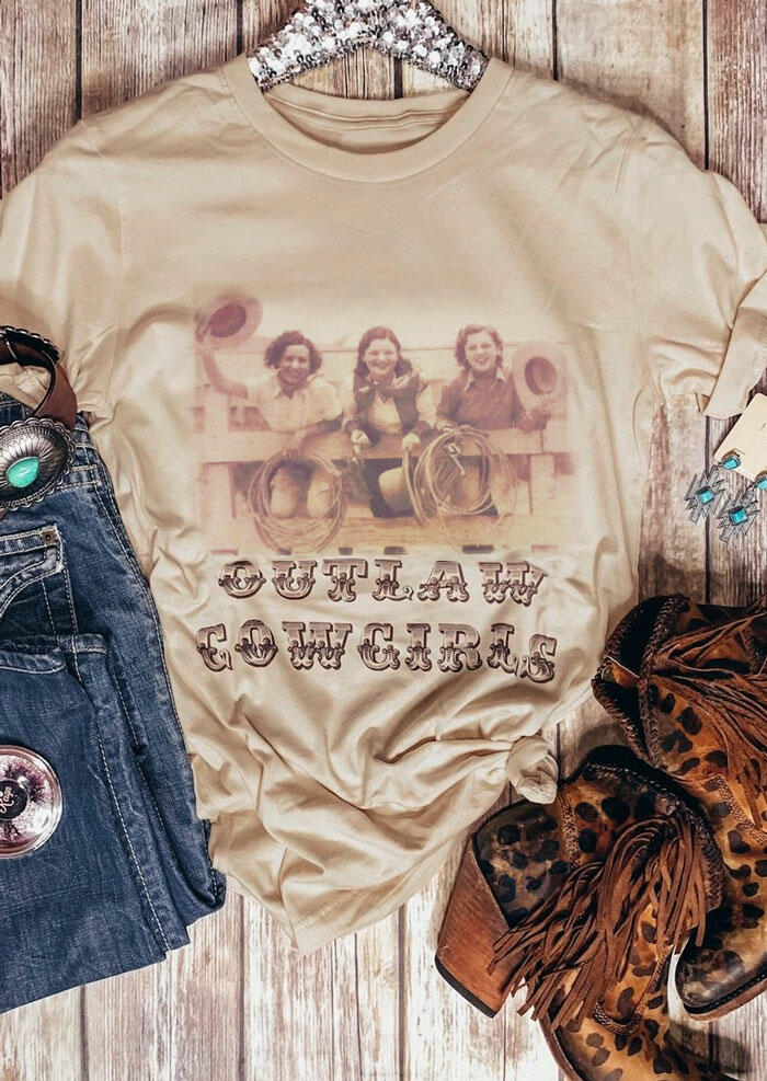 cowgirl t shirt shein