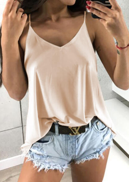 Solid V-Neck Camisole