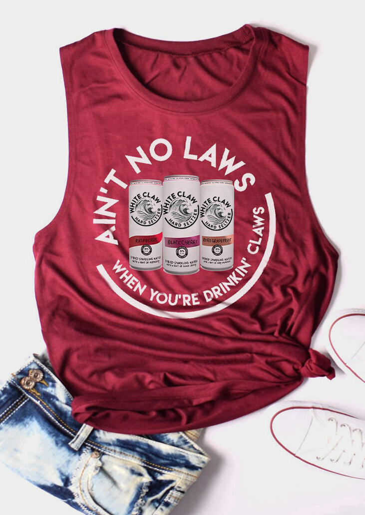 

Graphic Casual Tank - Burgundy, 454196