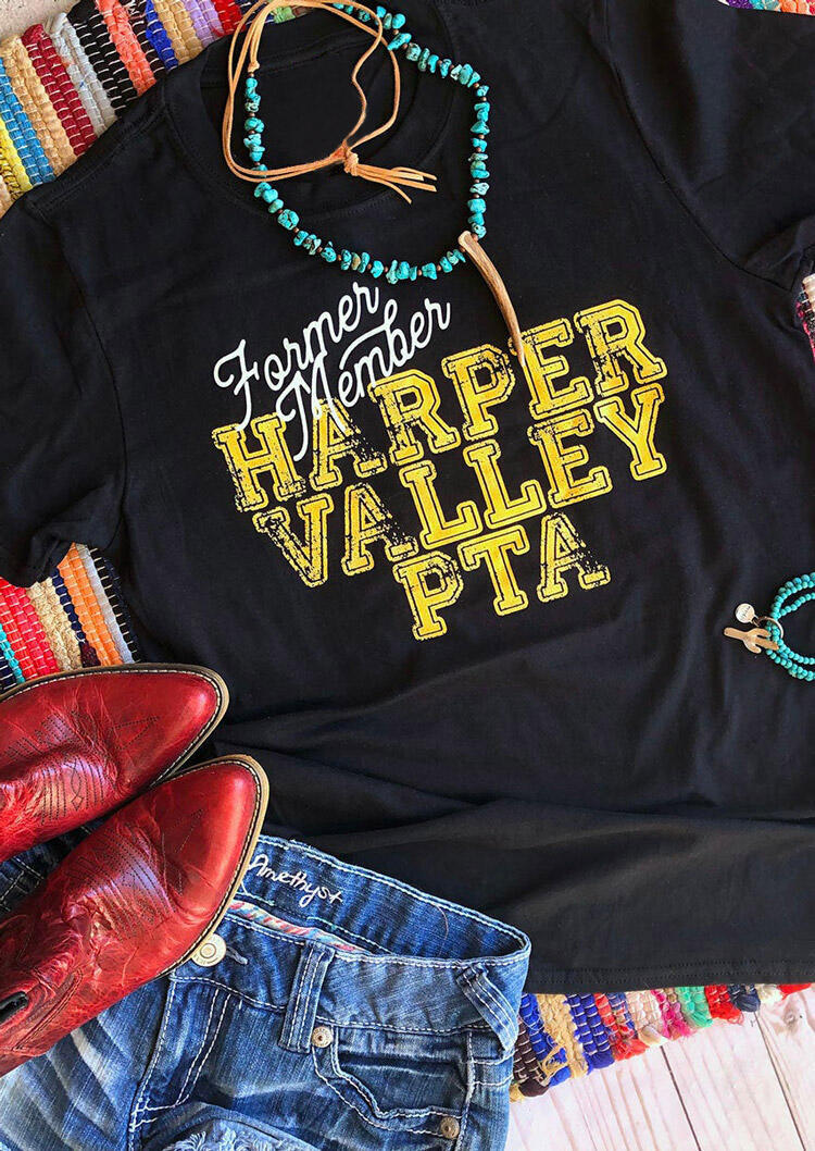 Harper Valley PTA T-Shirt Tee - Black