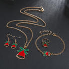 4Pcs_Christmas_Bow_Bell_Earrings_Necklace_Bracelet_Jewelry_Set
