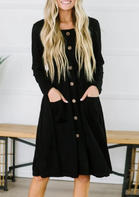 Solid_Button_Pocket_Mini_Dress__Black