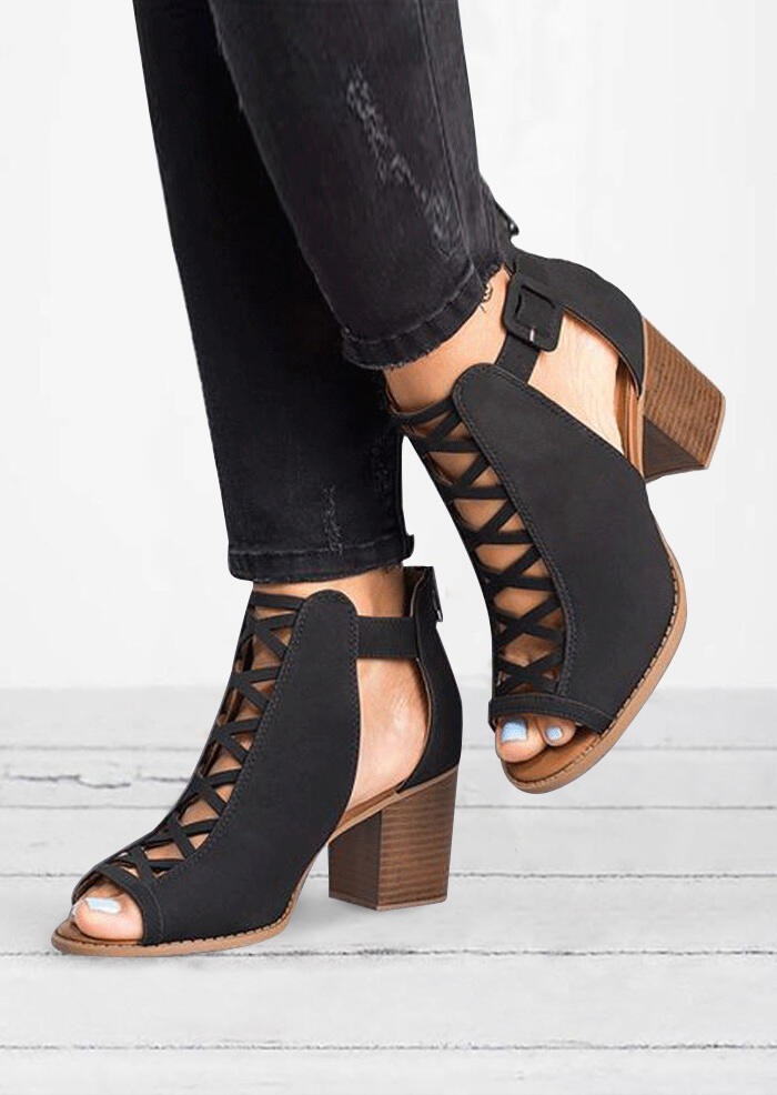 cut out peep toe sandals cut out peep toe sandals