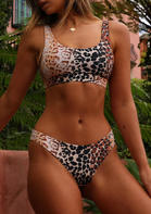 Summer Outfits Leopard Bikini Set