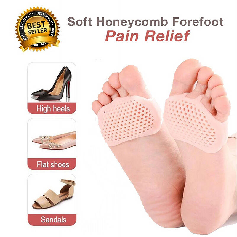

Soft Honeycomb Forefoot Pain Relief, White, 463457