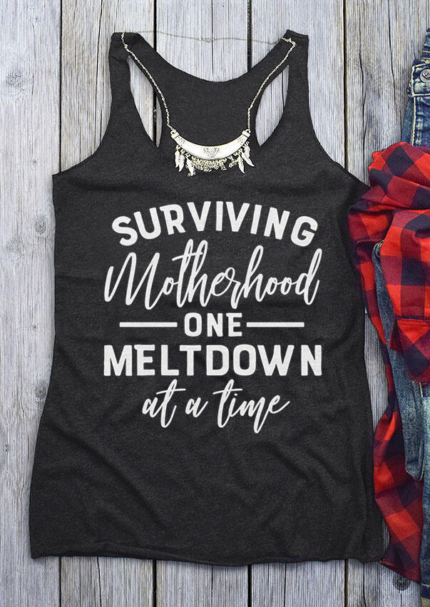 

Surviving Motherhood Tank - Dark Grey, 463666