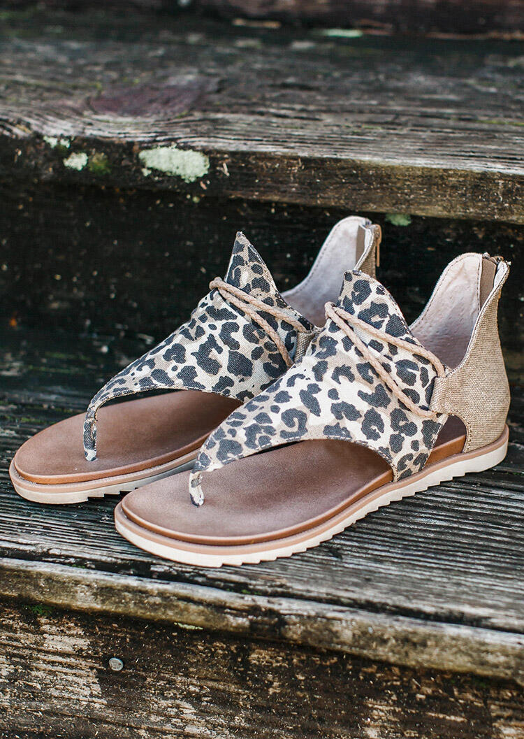 sandale leopard