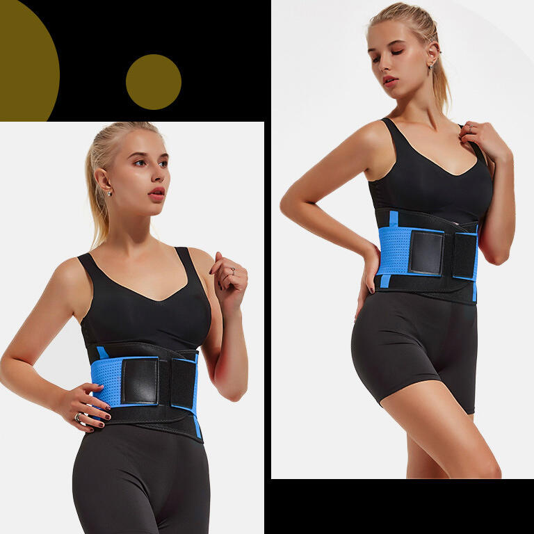 

Sports Fitness Yoga Stretch Belly Band, Blue, 467457