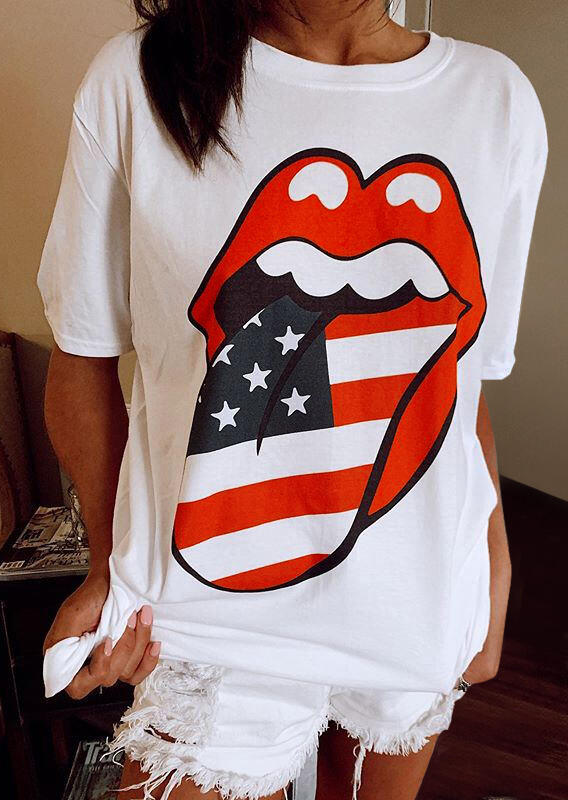 

Graphic T-Shirt Tee - White, 467835