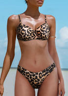 Leopard Tie Bikini Set