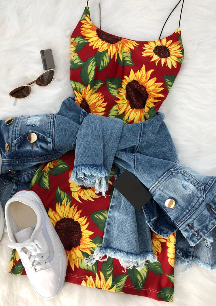 sunflower dress