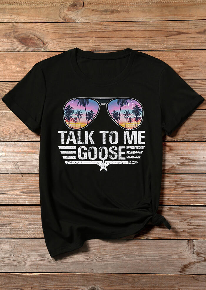 talk to me goose shirt men's