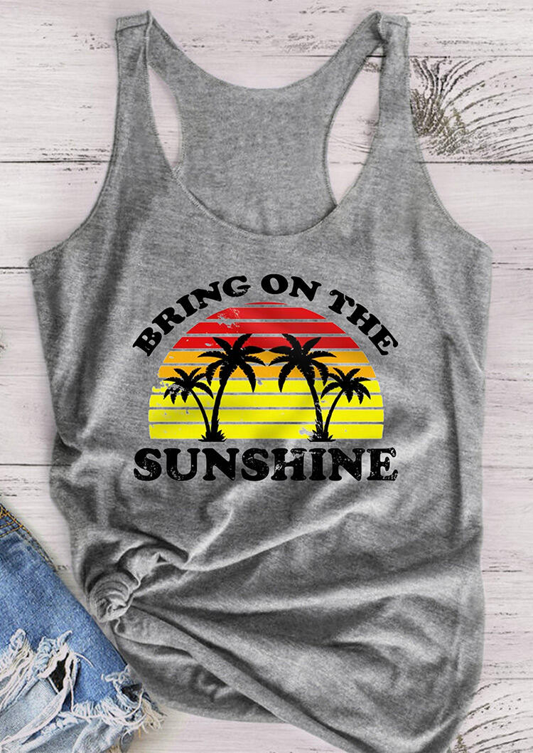 

Bring On The Sunshine Tank - Gray, 471231