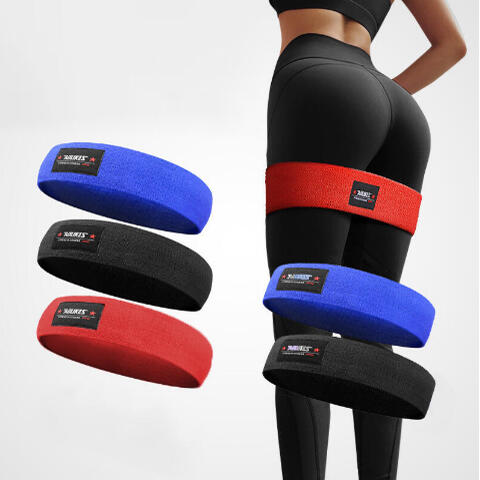 

Exercise Training Elastic Hip Circle Glute Resistance Band, Black, 468176