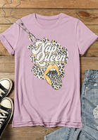 Nap Queen Leopard Lips T-Shirt Tee