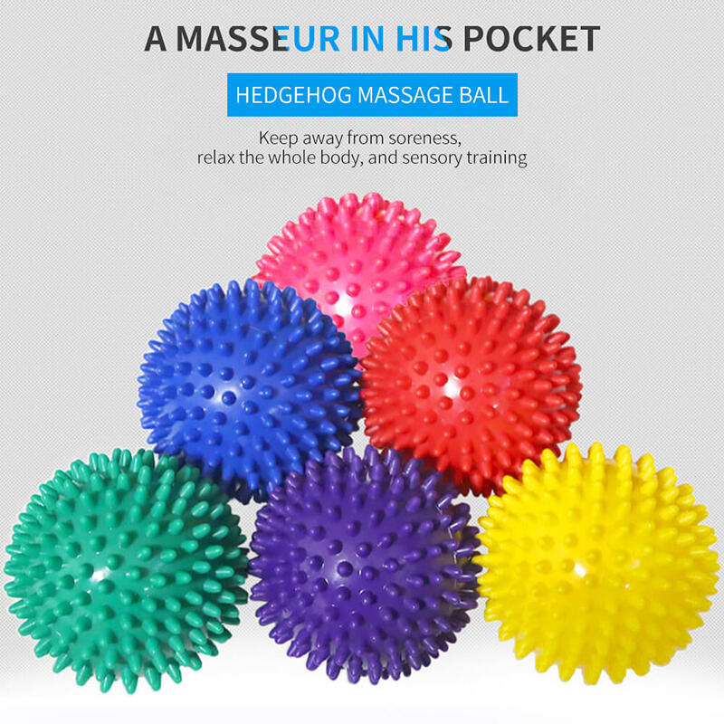 Exercise Spiky Massage Therapy Ball for Lower Back Pain ...