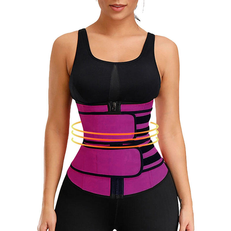 

Breathable Corset Sports Waist Shaping Belt, Black, 473042