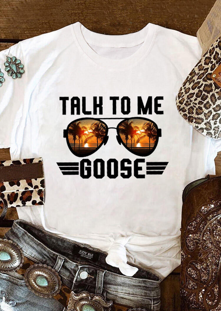 talk to me goose shirt men's