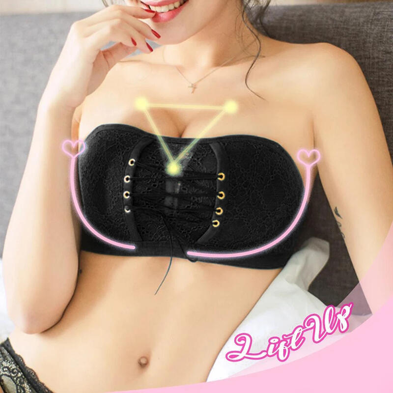 drawstring bra