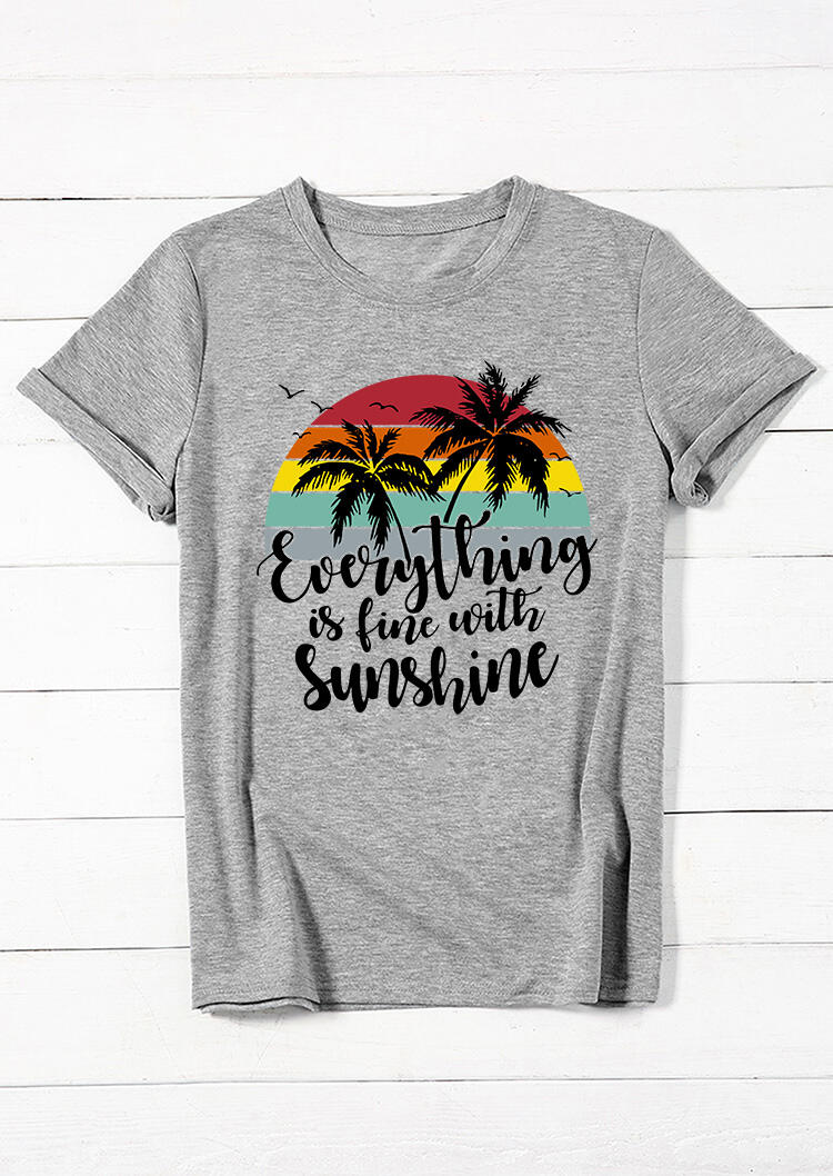 sunshine and coffee shirt