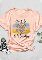 Fairyseason Don't Be Self Conchas T-Shirt Tee